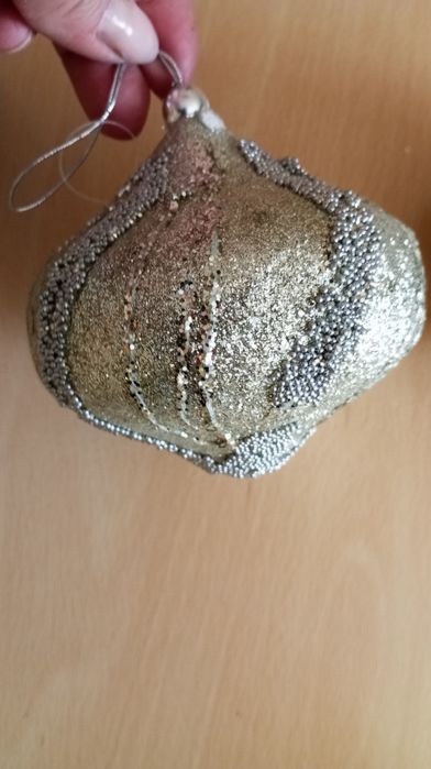 Ręcznie robione bombki 3 sztuki