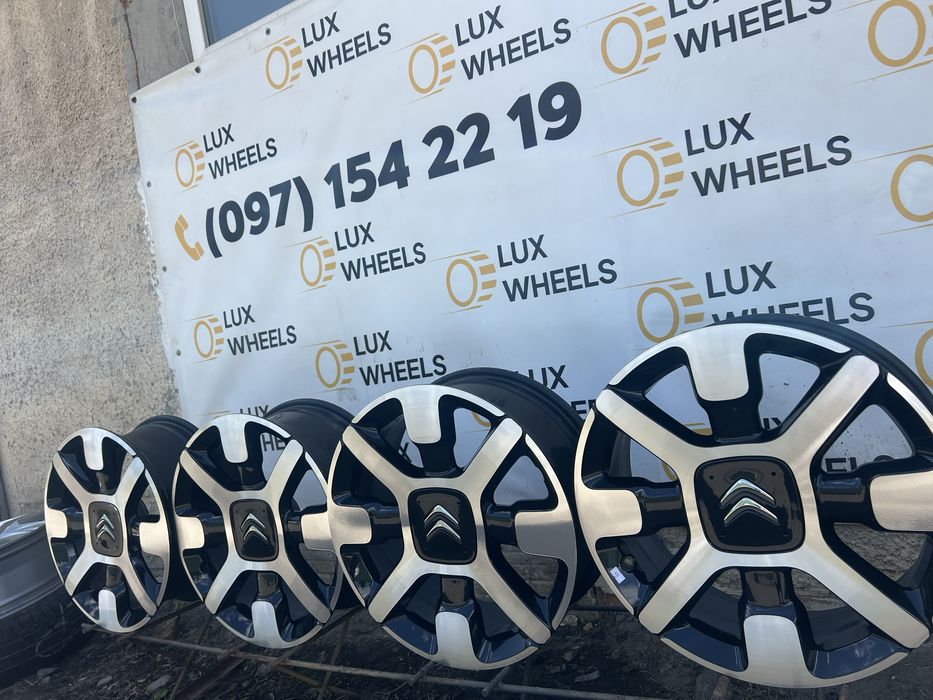 Диски литі 4/108r17 Сітроен Кактус  Citroen C3,C4 Cactus як нові !!!