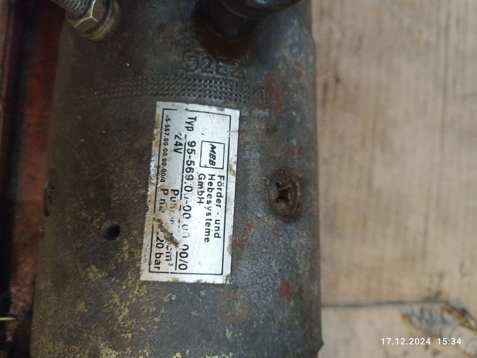 Pompa hydrauliczna windy 24v