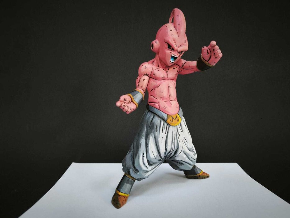 Dragon Ball - Majin Buu – Repaint artesanal – Peça única (Versão A)