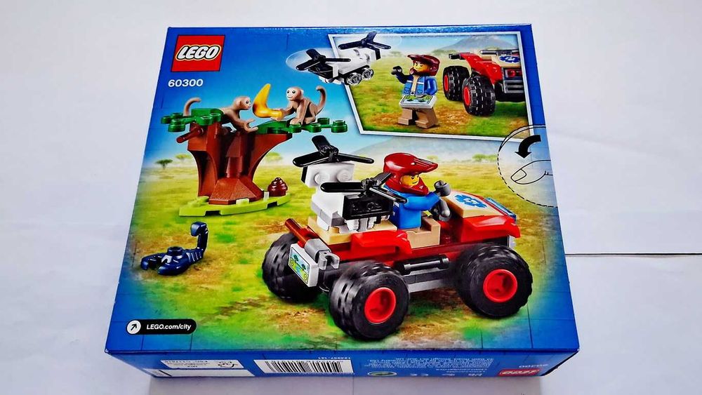 Lego City Jungle 60300 Wildlife Rescue ATV selado