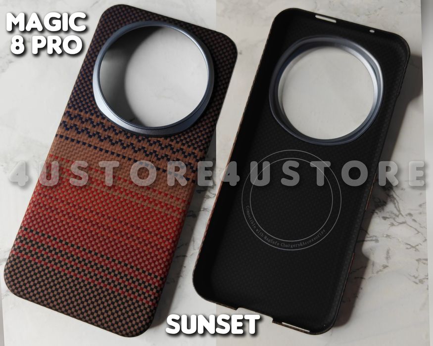 Карбоновий чохол Magnetic на Oppo Honor чехол карбоновый Карбон кевлар арамид ультра тонкий легкий міцний