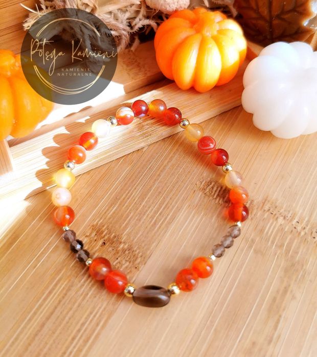 Bransoletka cynamonowy dotyk