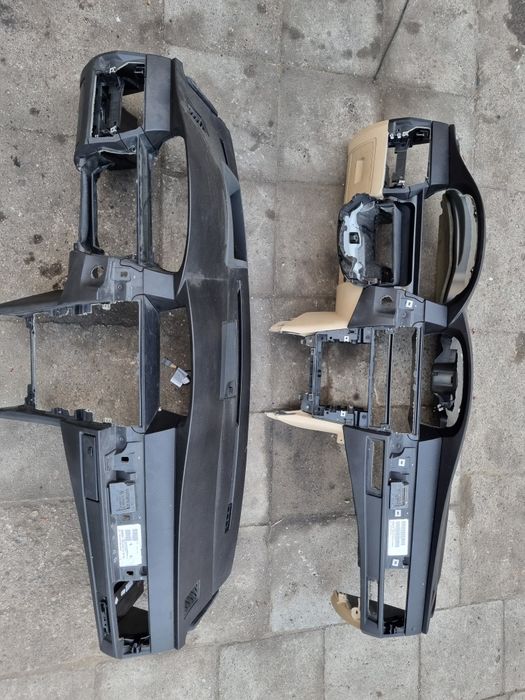 BMW e60 e61 deska rozdzielcza kokpit cupholder head up HUD przycisk