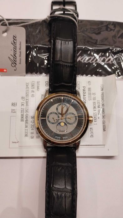 Zegarek męski Adriatica Moonphase