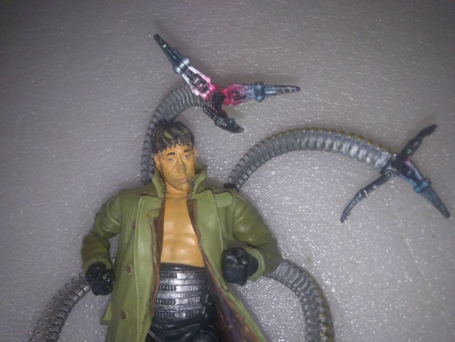 Rara e Antiga Figura brinquedo Articulado doctor Octupus