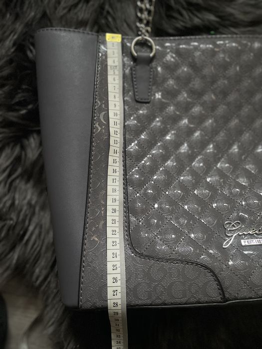 Guess shopper bag jak nowa szara