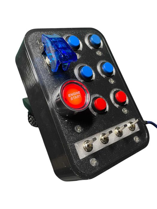 Button Box USB PC start/stop dźwignia guziki panel ETS2 ATS symulator ...