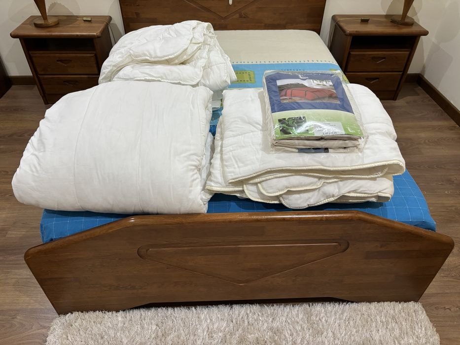 Capa de Edredão (Funda nórdica) e 3 interiores