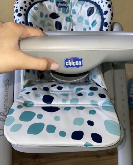 Стульчик для кормления chicco polly progress 5
