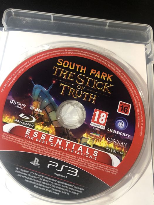 South Park Kijek Prawdy Polskie Wydanie PL PS3 PlayStation 3 Unikat !