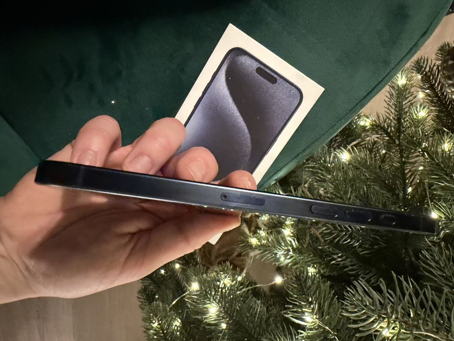 Iphone 15 pro max 1 TB Blue Titanium dual sim