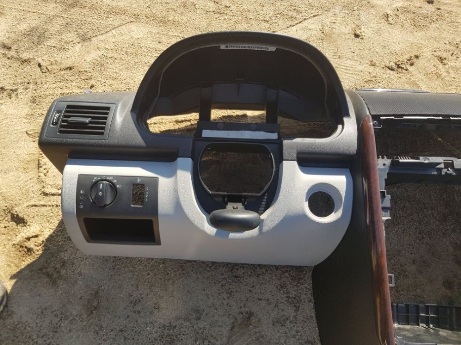 Deska Rozdzielcza Konsola Oryginal Mercedes W169 Czarno Szara