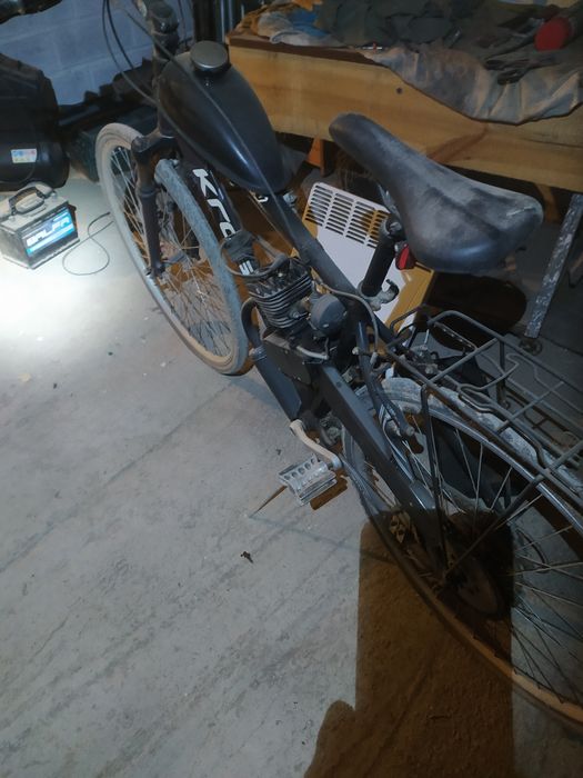 Rower spalinowy Kross 2t z silnikiem