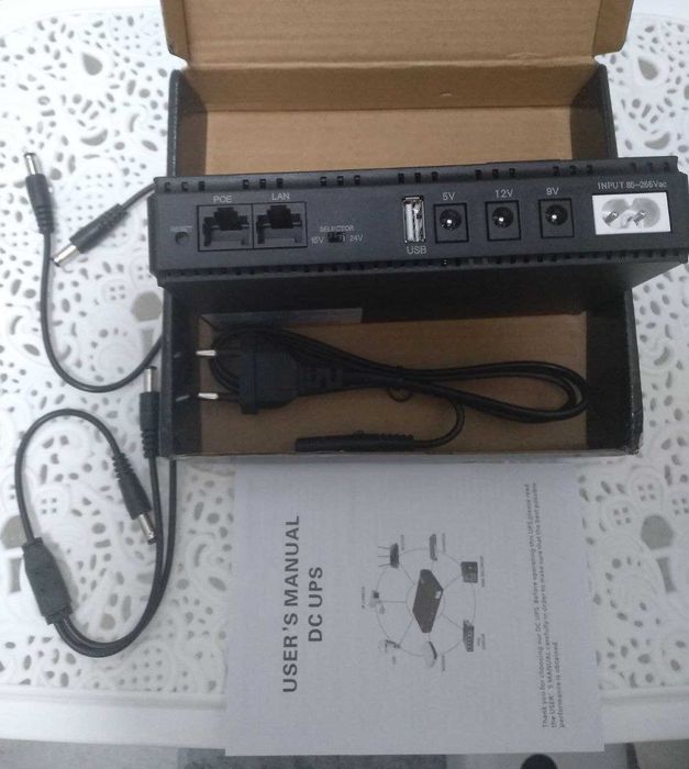 Мини-портативный ИБП павербанк для вашего интернета