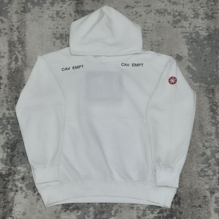 Cav Empt MD Pursuit of Form Heavy Hoody White | Кав Емпт Емт Емп Худи Кофта Худі Кавемпт Кавэмпт