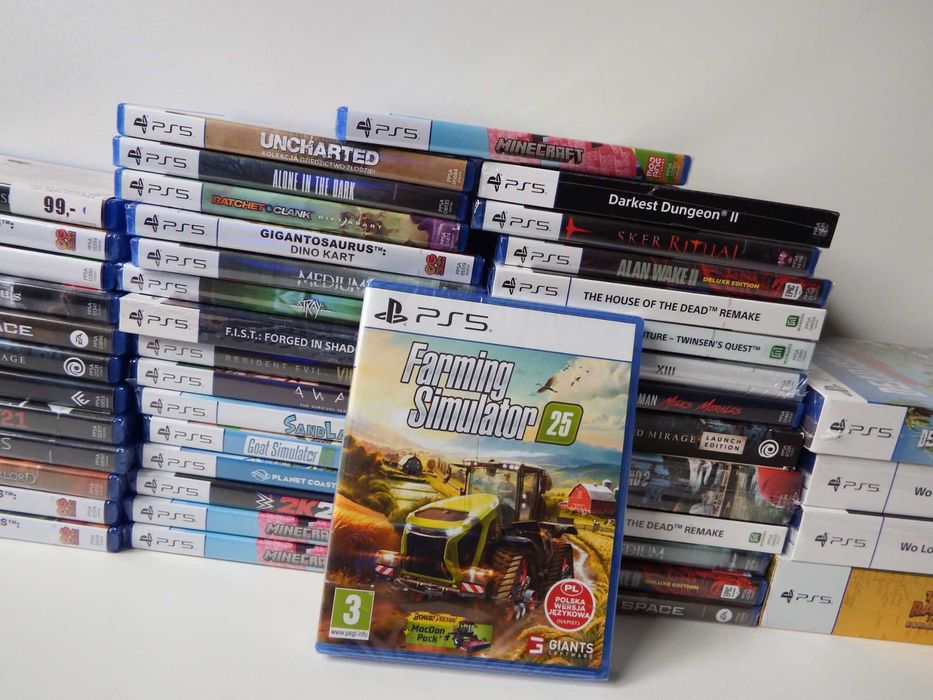 GRY NA KONSOLĘ Sony PS5 Playstation 5 GRY PS5 Płock MEGA wybór !!!