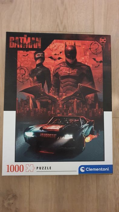 Puzzle 1000 elementów Batman, clementoni