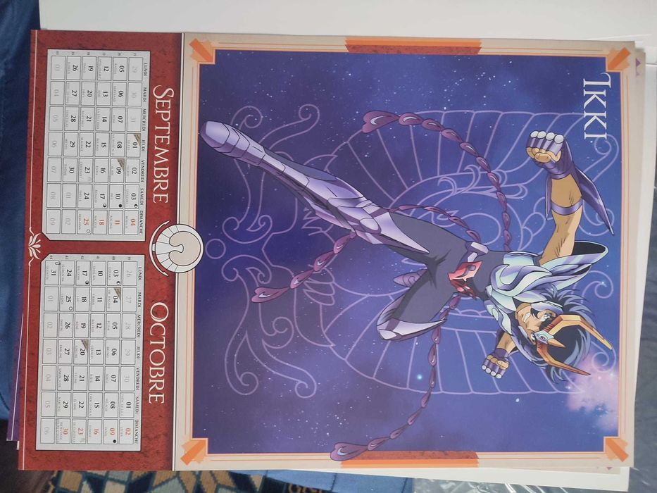 Calendário Saint Seiya 2022 – Edição de Colecionador – Como Novo