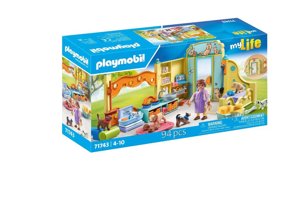Playmobil Dom dla szczeniaków 71743. Nowy Produkt