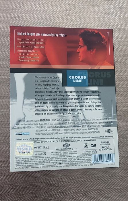Chorus Line film DVD