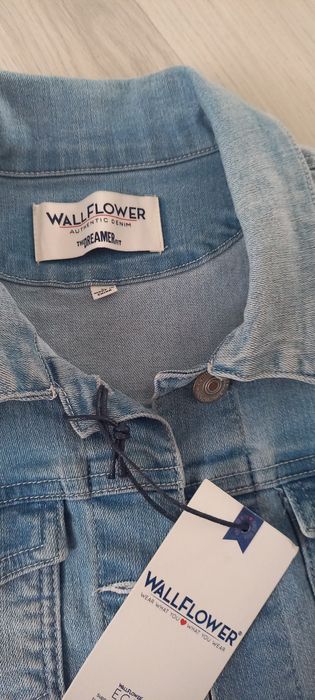 Kamizelka damska jinsowa Wallflower nowa z metką
