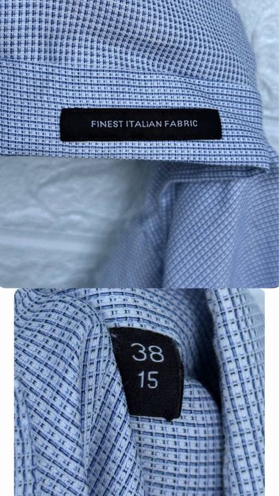 Рубашка Hugo Boss оригінал M у клітинку