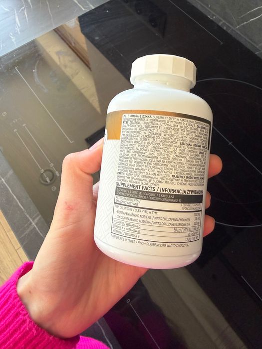 Omega-3 Kwasy suplement diety OSTROVIT NOWY