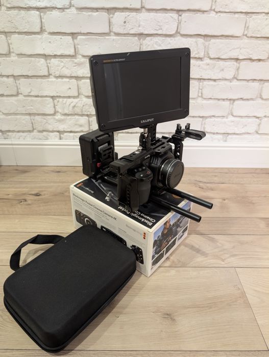 Відеокамера BlackMagig Pocket Cinema Camera 4K готовий комплект