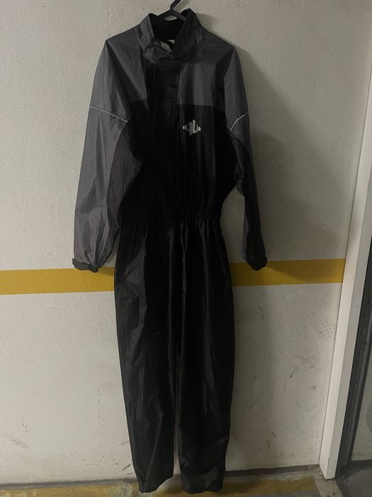 Fato inteiro motard L/XL impremeavel  para a chuva espetacular c/novo