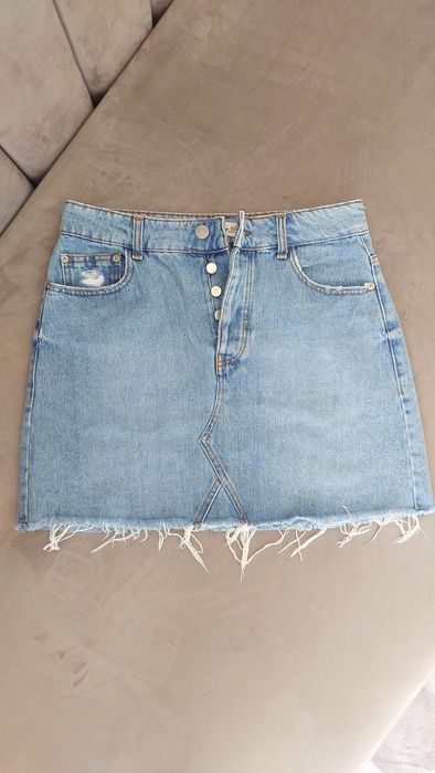 Спідниця міні, джинсова