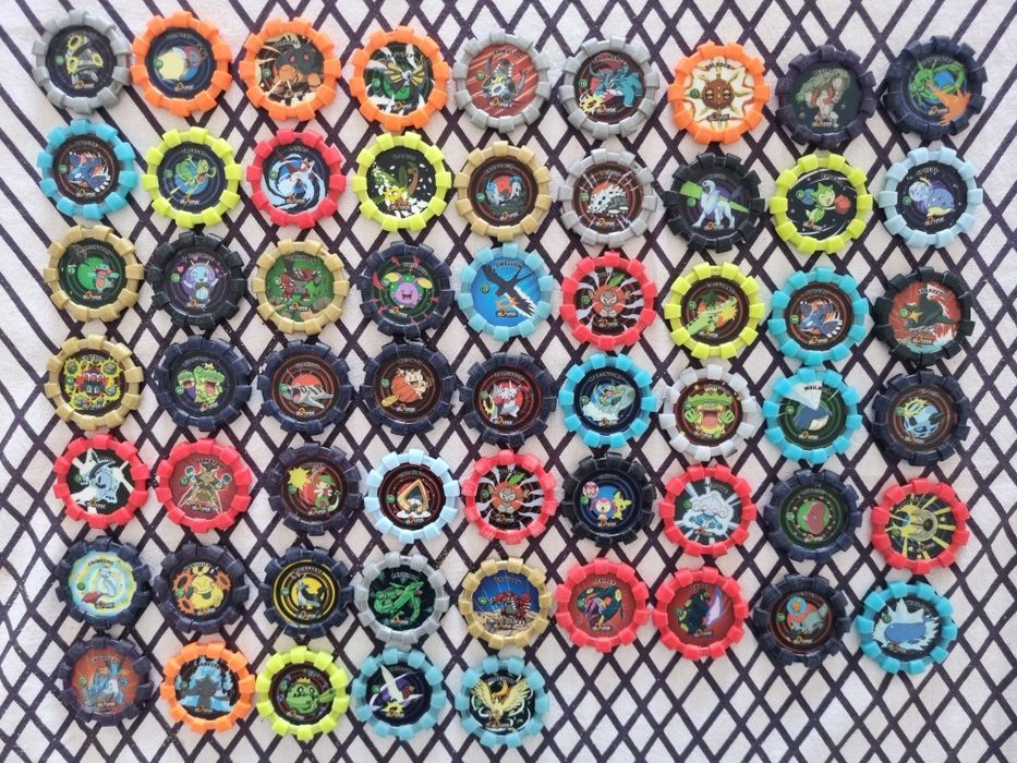 Tazos Pokémon Spinners