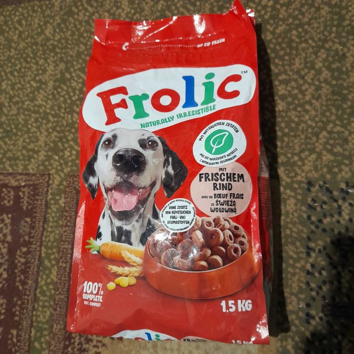 Корм для усіх порід собак напіввологий, Floric 1,5 кг.Польща/або обмін