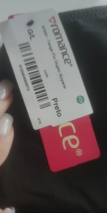 Tanga Fio Duplo suyane - Nova