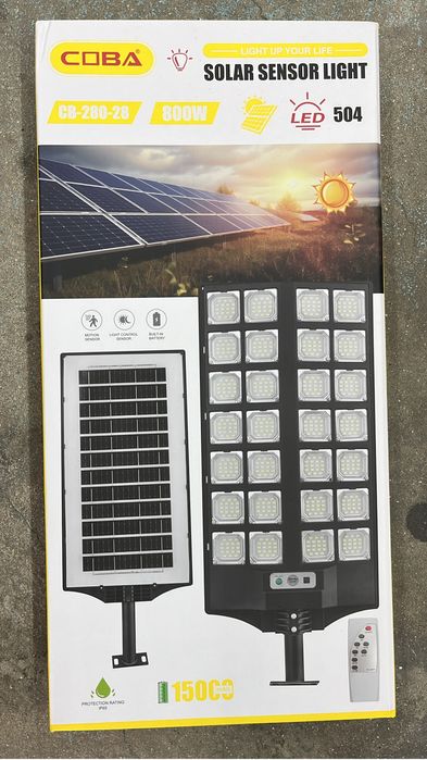 Iluminação led exterior ultra potentes com suporte