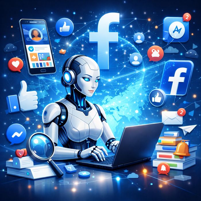 Media Spolecznosciowe, Grafiki AI, tresci AI