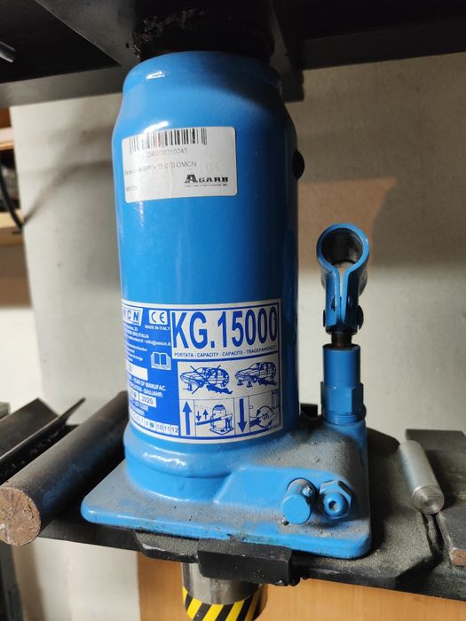 Prensa hidráulica 15t