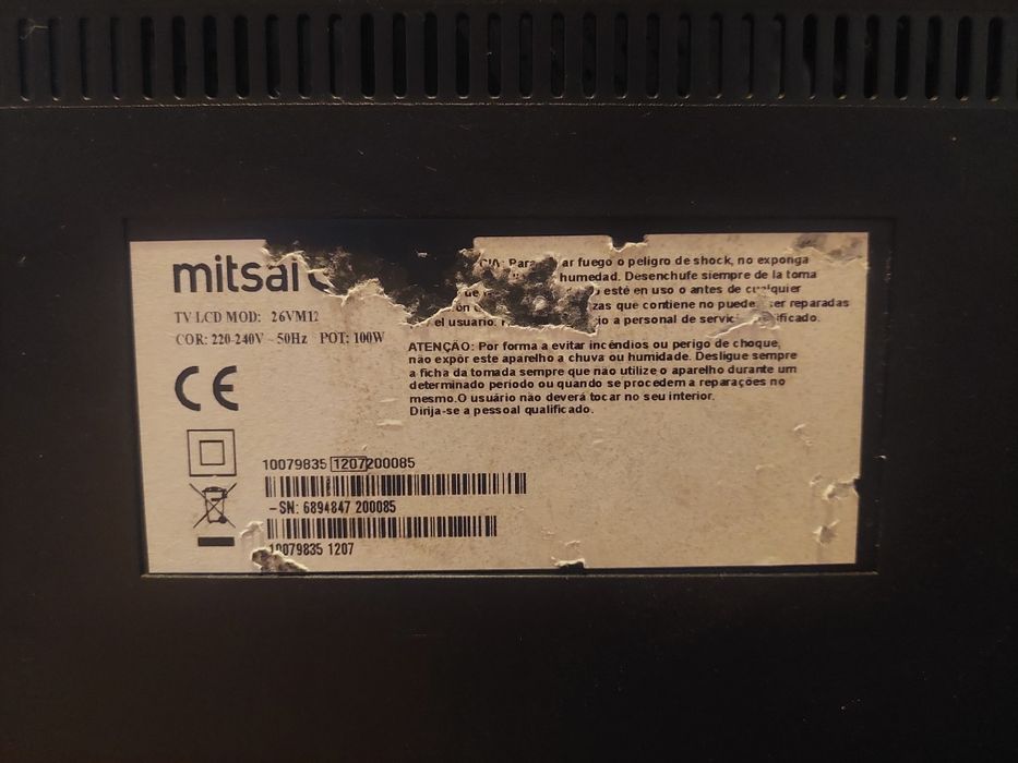 Mitsai 26" LCD TV 

Mitsai 26-inch LCD TV in good condition. Come