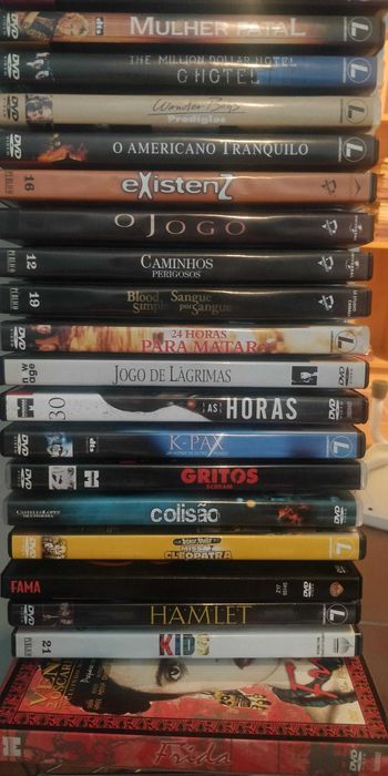Vários DVD's - filmes