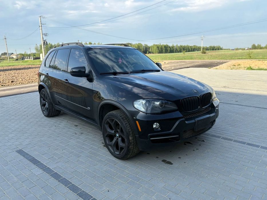 BMW X5 X5 E70 4.8 V8 Jeździ Pali NA MIEJSCU DO poprawek lakierniczych ANDROID