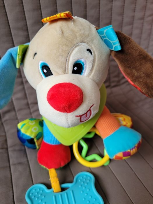 Balibazoo osiołek piesek grzechotka zabawki sensoryczne