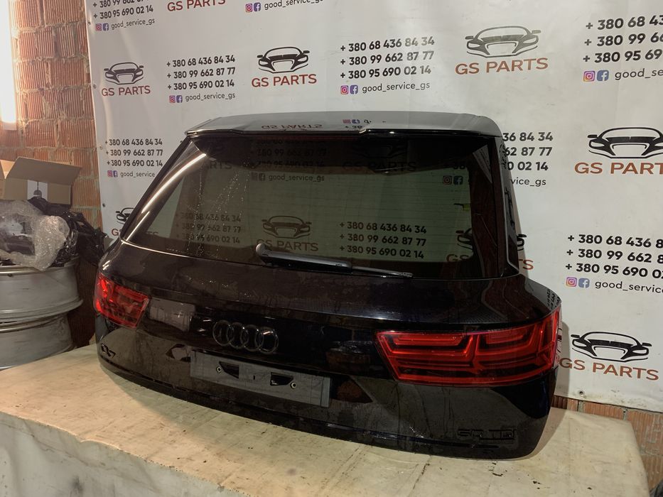 кришка багажника Audi Q7 4M (2016-2020)