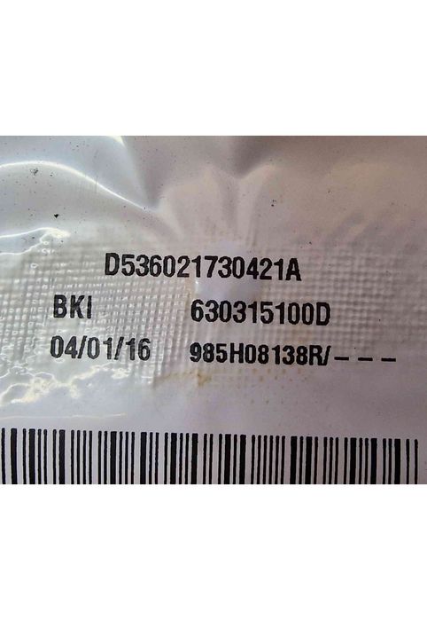 Airbag Banco Direito D538481340214A - RENAULT KADJAR