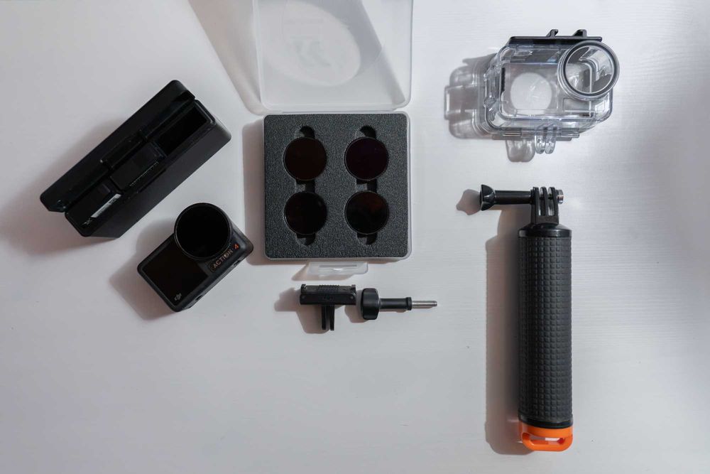 Camera DJI Osmo Action 4 +Acessórios