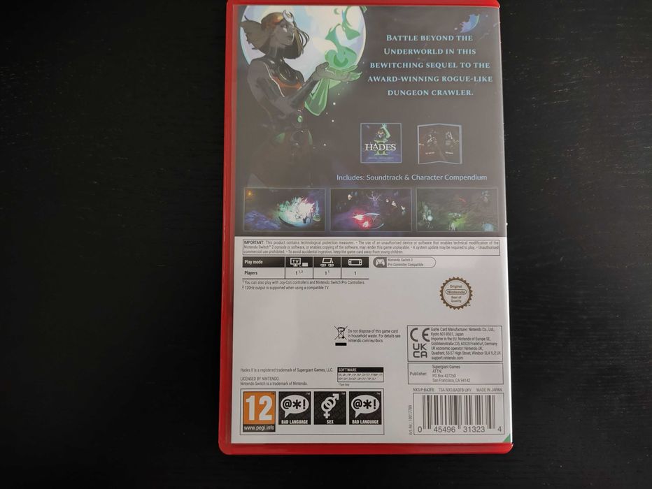 Hades II 2 (Nintendo Switch 2 & Nintendo Switch)