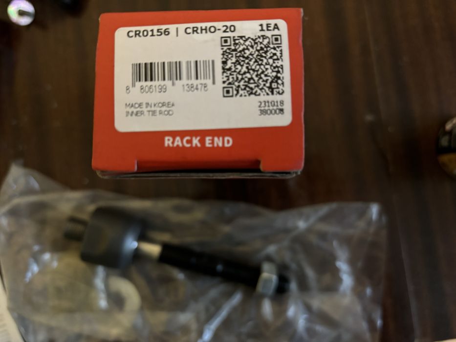 Комплект рулевых тяг на Honda Accord VI, CTR cro156(crho-20)