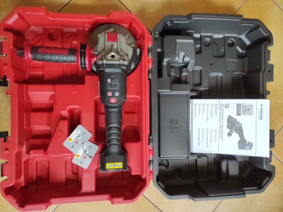 2024 рік Болгарка акумуляторна НІМЕЧЧИНА Parkside PWSAP 20-Li F6 УШМ