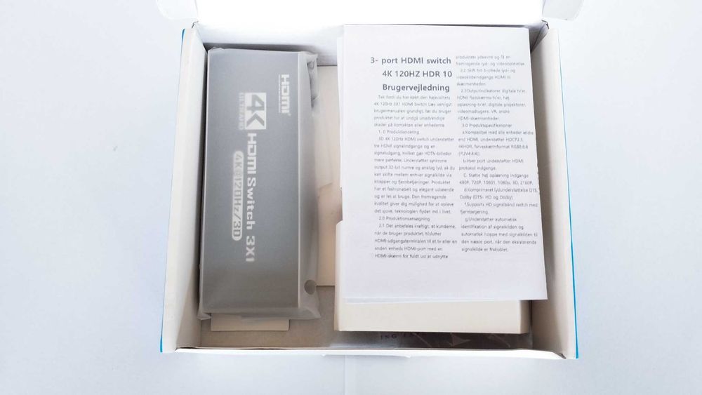 NOVO - ACHAVE HDMI Splitter/Switch 3-in-1 – 8K/60Hz and 4K/120Hz64752268193283122