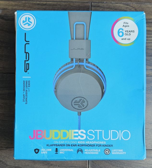 Słuchawki dziecięce nauszne JLAB JBuddies Studio