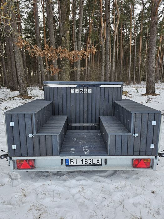 Mobilna balia ogrodowa jacuzzi Premium